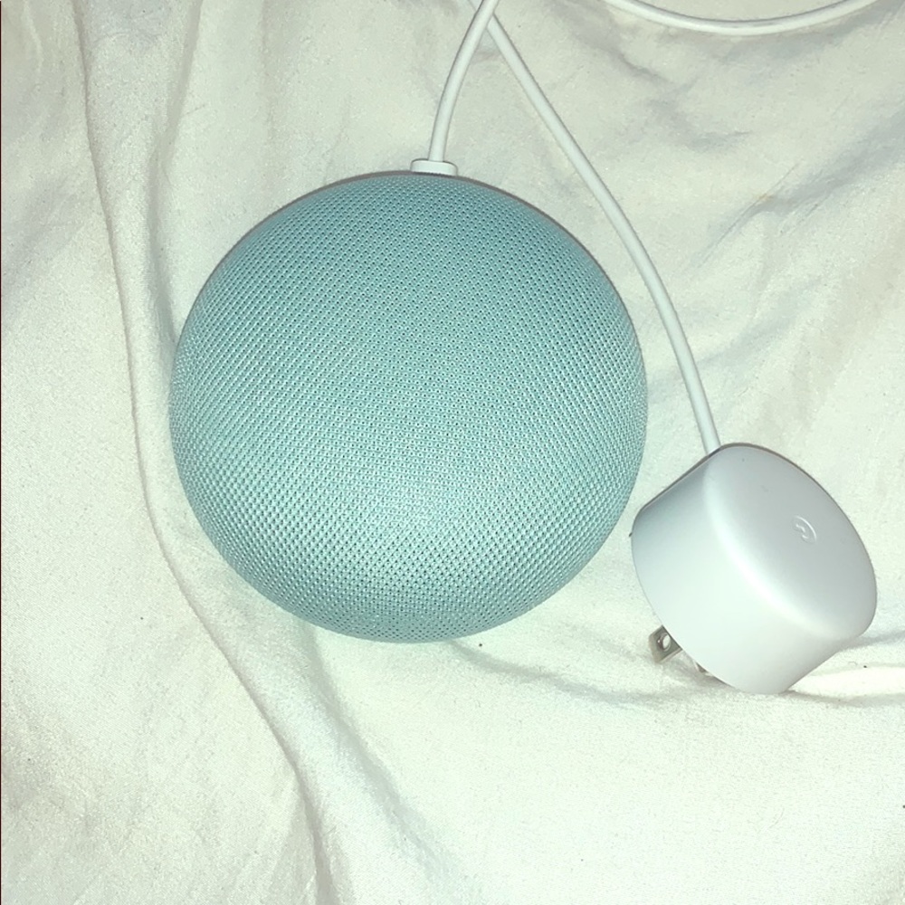 google home - mini aqua